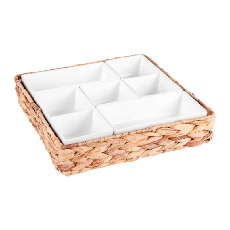 Les Plats Apéritif<Table Passion Service apéritif tressé 8 pièces Tatonka,