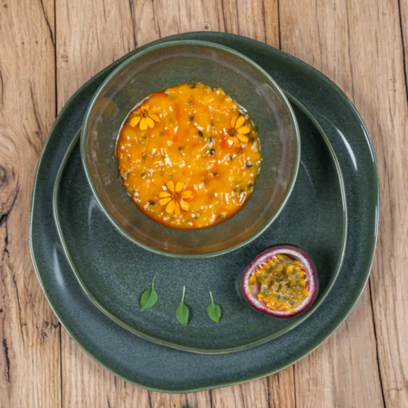 Les Assiettes Dessert | Les Assiettes Plates<Table Passion Service de table Symphony vert,