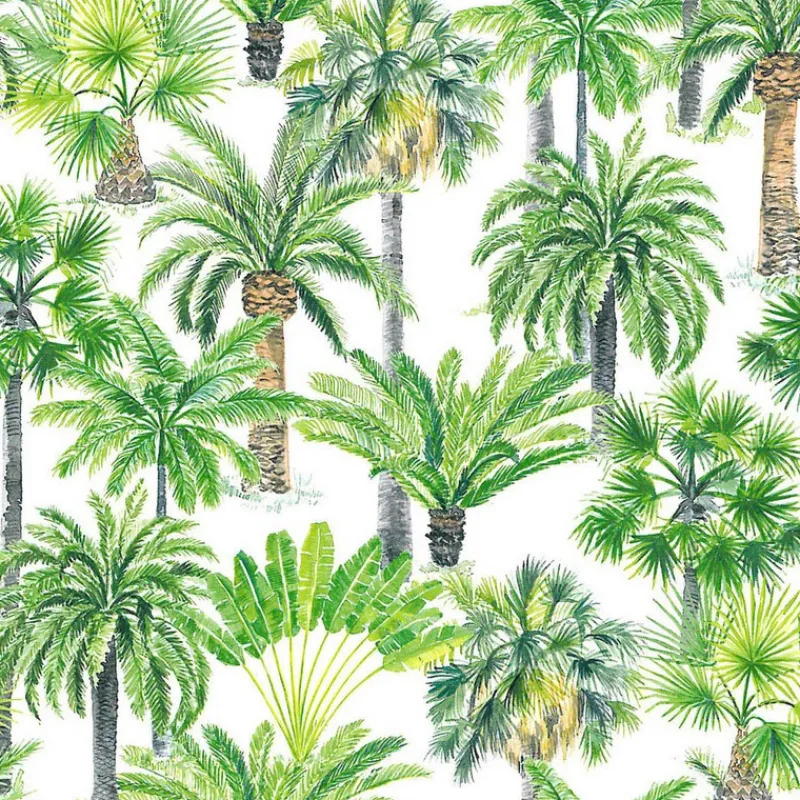 Serviettes En Papier<PaperProduct Design 20 serviettes en papier Palm Oasis,