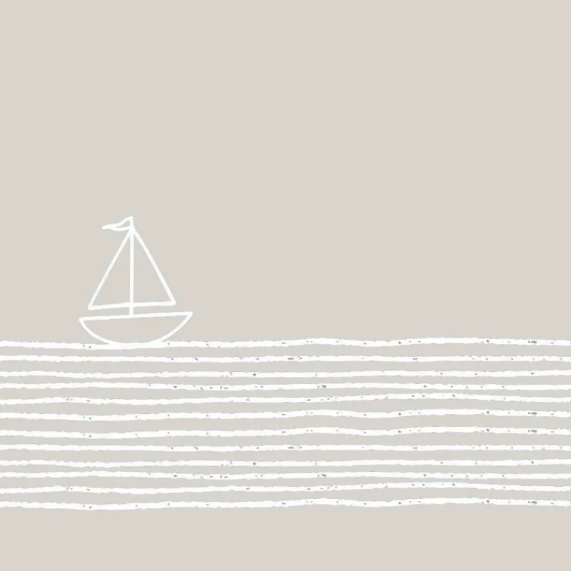 Serviettes En Papier<PaperProduct Design 20 serviettes en papier Pure Sailing Taupe,