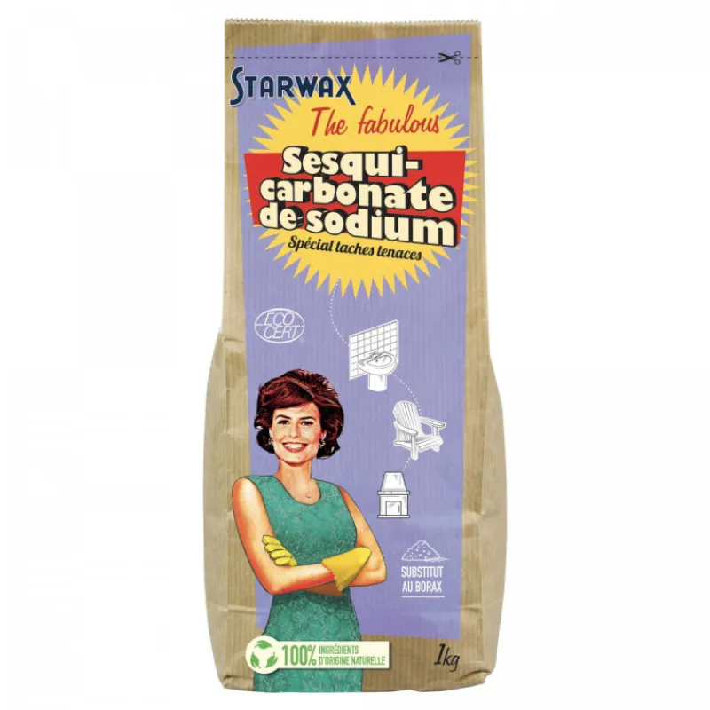 Écologiques<STARWAX Sesquicarbonate de sodium, Fabulous