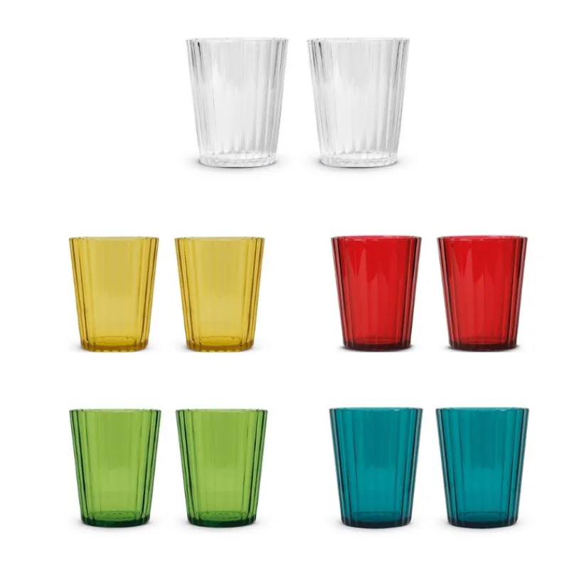 Chopes Et Gobelets<WD Lifestyle Set de 2 gobelets acrylique New York,