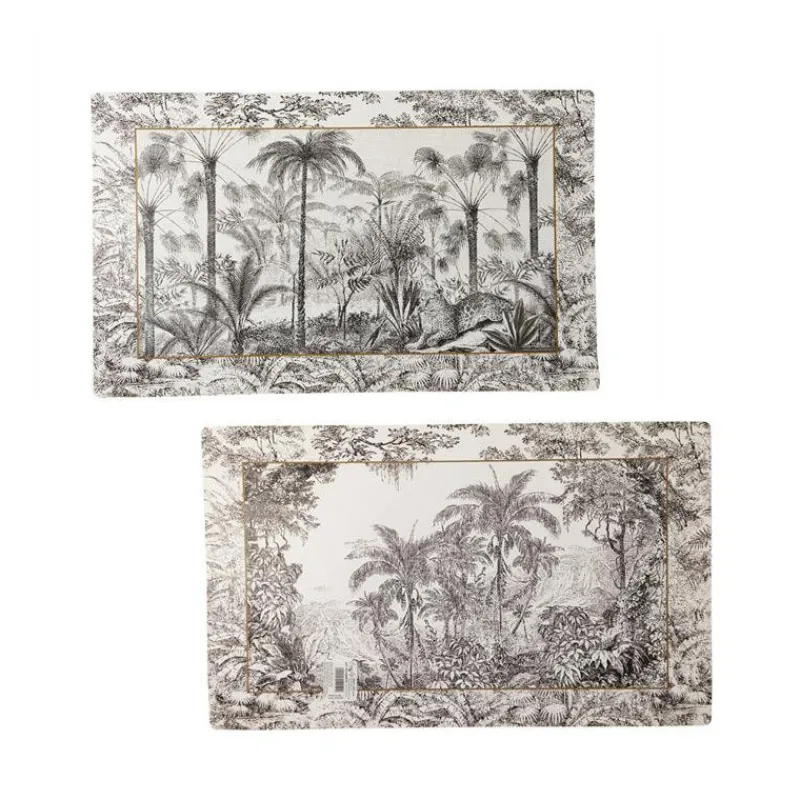 Sets De Table<Easy life Set de table souple Retro Jungle,