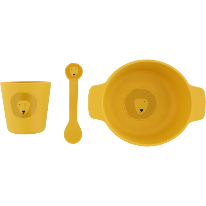 La Vaisselle Pour Enfant<Trixie Set repas silicone Mr Lion,