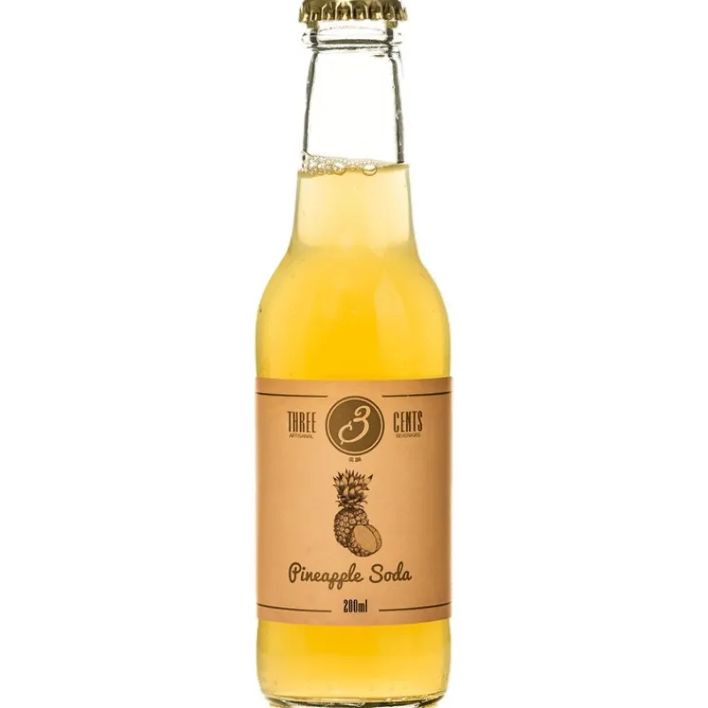 Les Autres Boissons<Three Cents Artisanal Beverages Soda Ananas,