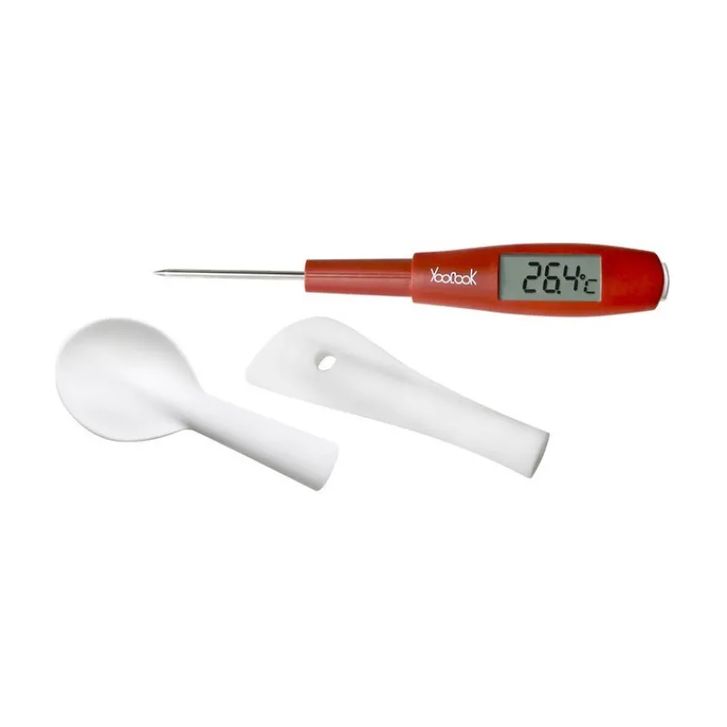 Thermomètres De Cuisine<YooCook Spatule cuillère avec Thermomètre Intégré,