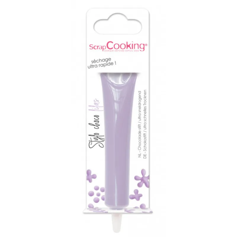 Les Ingrédients Du Pâtissier<ScrapCooking Stylo goût choco Lilas,