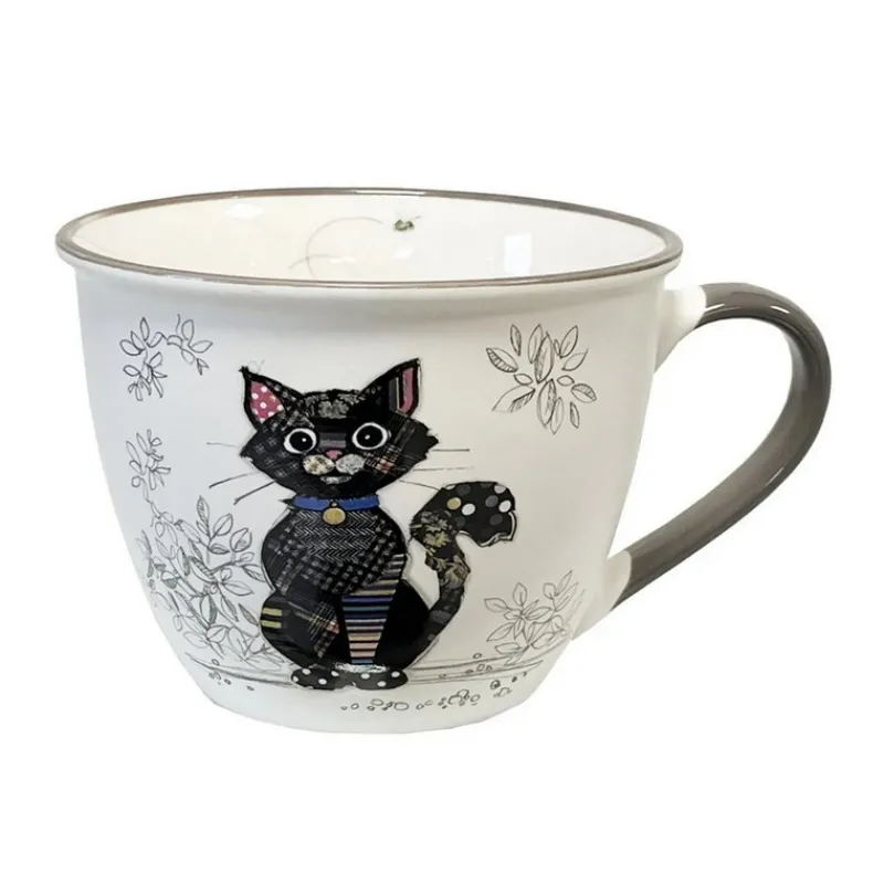 Bols, Mugs Et Tasses<Kiub Tasse jumbo 55cl Chat Noir Kook,