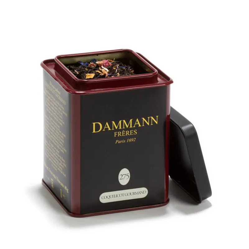 Les Thés Et Tisanes<DAMMANN FRERES Thé noir Coquelicot Gourmand, Dammann Frères