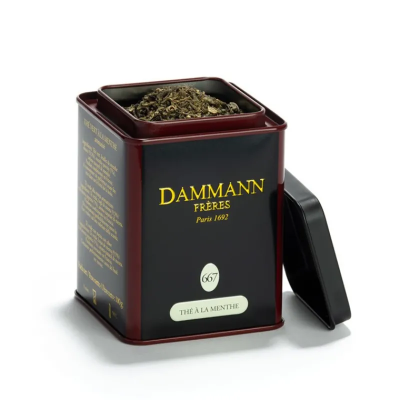 Les Thés Et Tisanes<DAMMANN FRERES Thé vert à la menthe, Dammann Frères