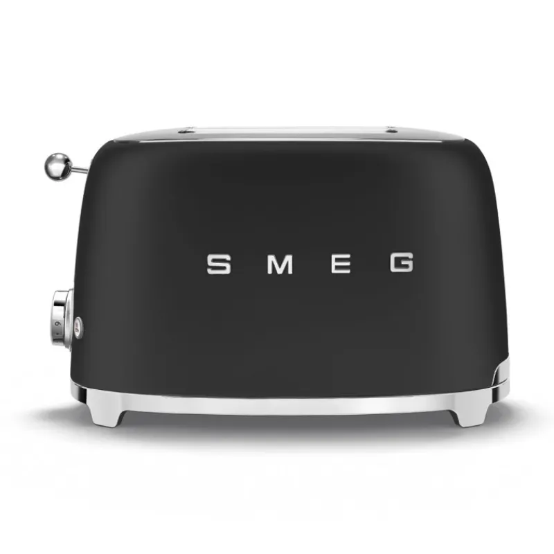 Grille-Pain Et Toasters<SMEG Toaster 2 tranches Années 50 Noir Mat,