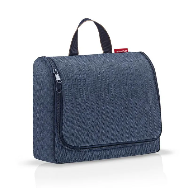 Coin Lavabo<Reisenthel Toiletbag XL Herringbone Dark Blue,