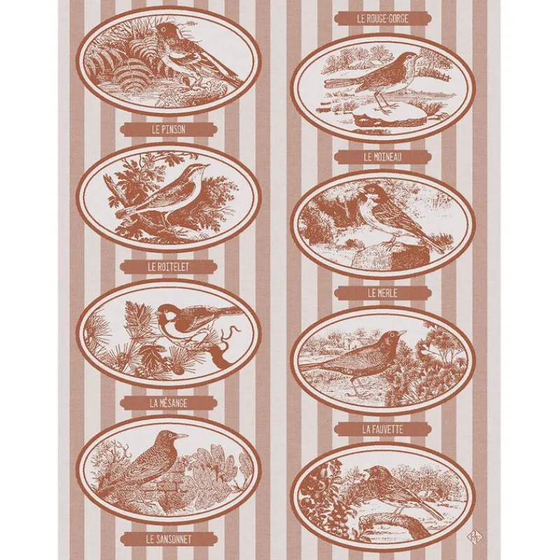 Torchons<LE JACQUARD Français Torchon Mélodies,