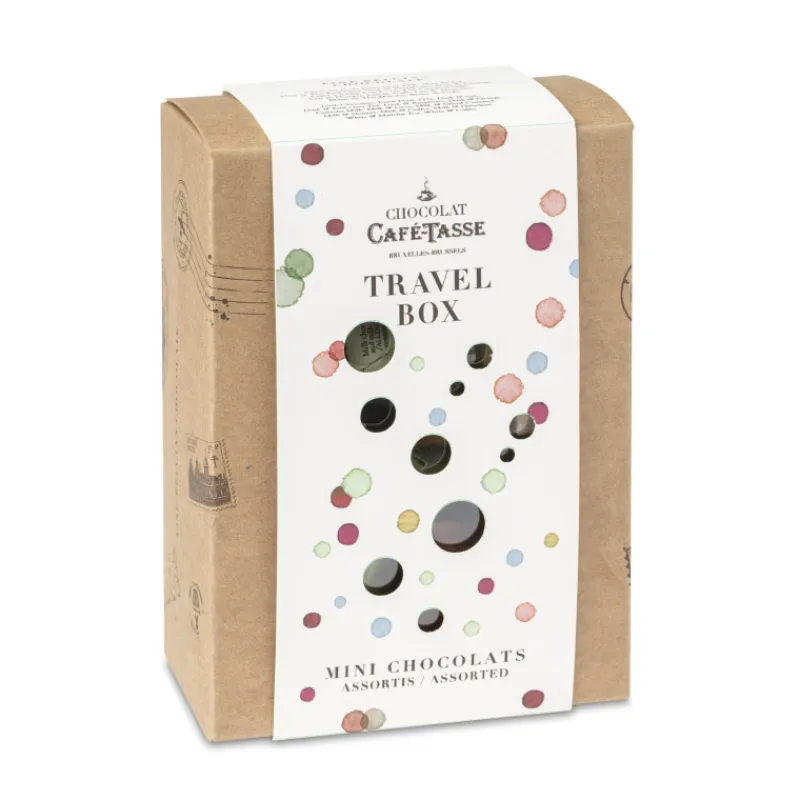 Le Chocolat<Café Tasse Travel Box 50 mini-tablettes,