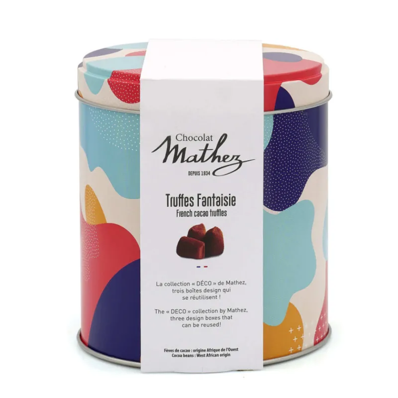 Le Chocolat<Chocolat Mathez Truffes fantaisie au chocolat noir et aux éclats de caramel au beurre salé,