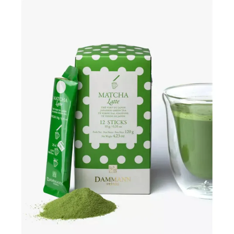 Les Thés Et Tisanes<DAMMANN FRERES Étui 12 sticks Matcha Latte, Dammann Frères