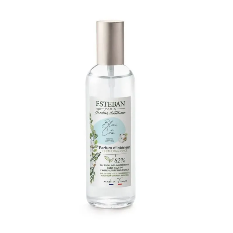 Diffuseurs De Parfum D'Intérieur<ESTEBAN Vaporisateur 100 ml Blanc Coton,