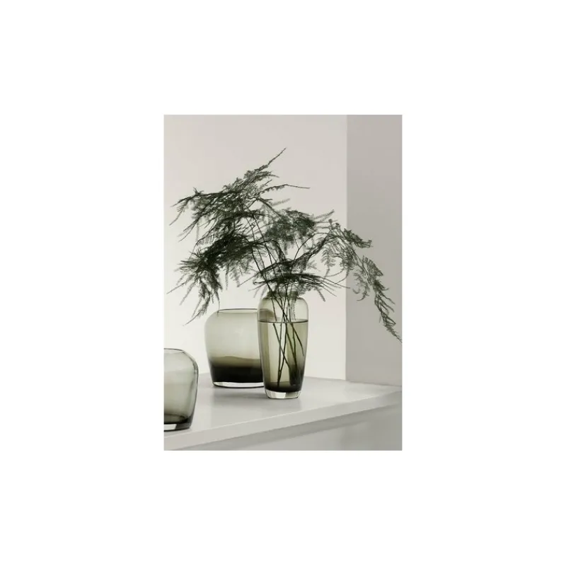 Vases<Blomus Vase bas 15 cm Leta Smoke,