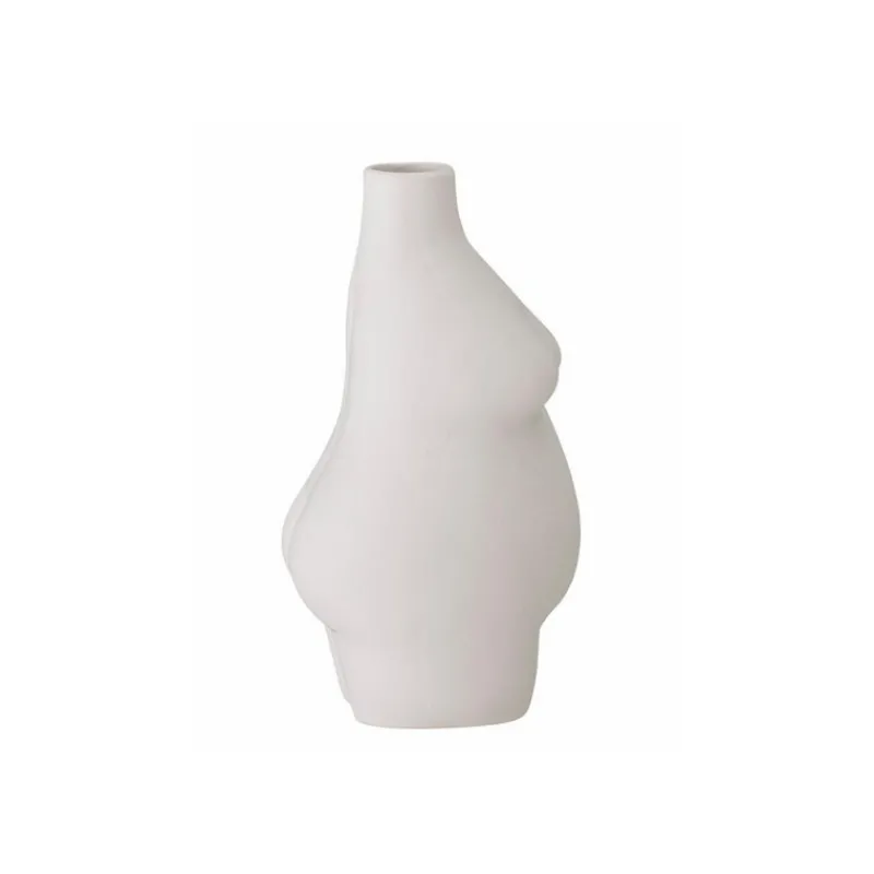 Vases<Bloomingville Vase Elora blanc,