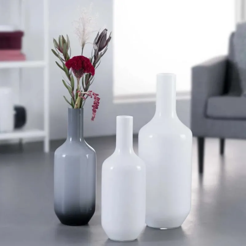 Vases<LEONARDO Vase Gris Milano 50cm, Léonardo