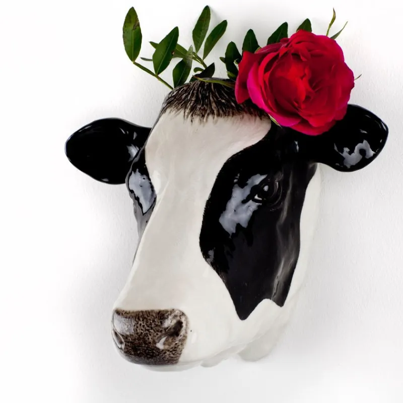 Vases | Objets Insolites<Quail Ceramics UK Vase mural Vache M,