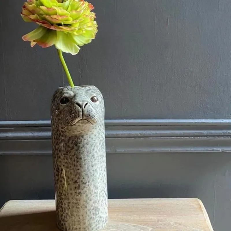 Vases | Objets Insolites<Quail Ceramics UK Vase Phoque L,