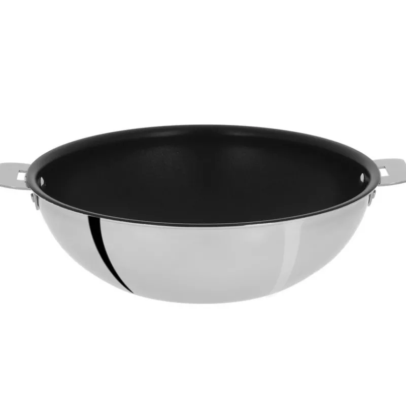 Woks<CRISTEL Wok 24cm amovible Exceliss Casteline,