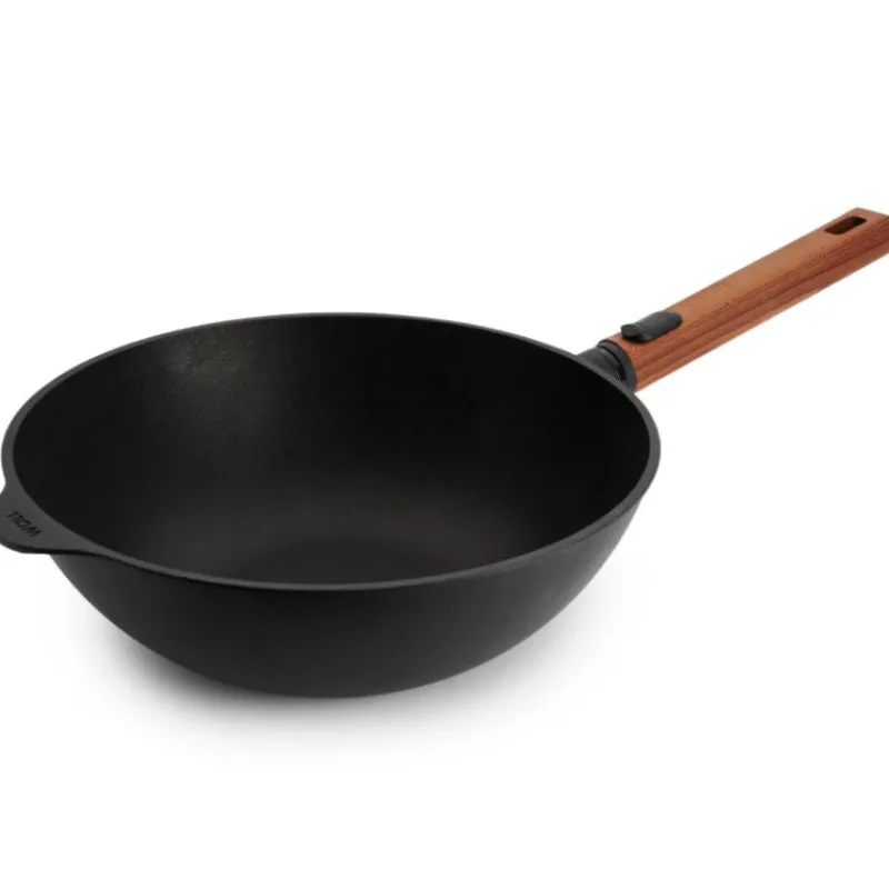 Woks<Woll Wok en fonte Eco Logic Bois,